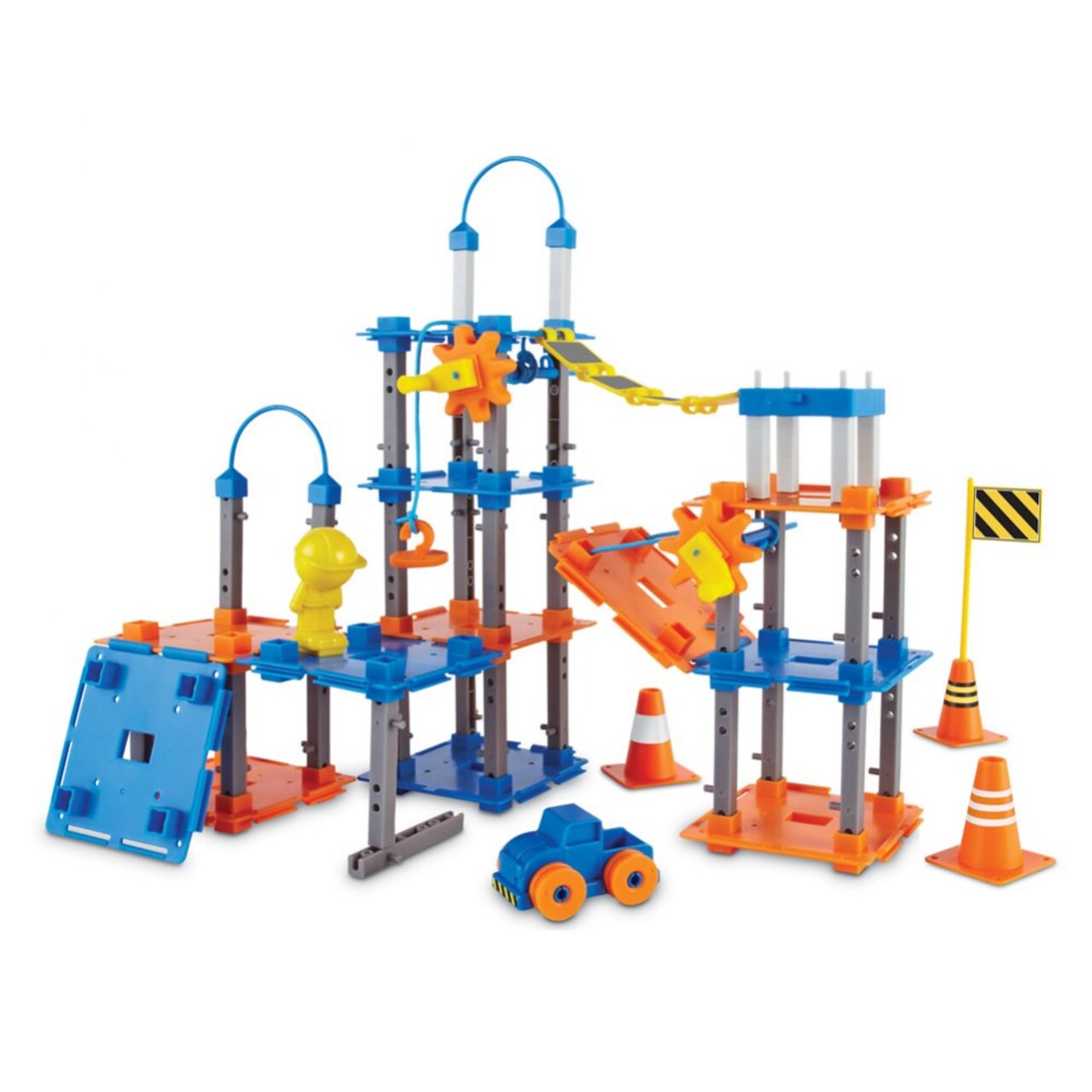 Learning Resources City Engineering & Design Building Set - 89 Pieces